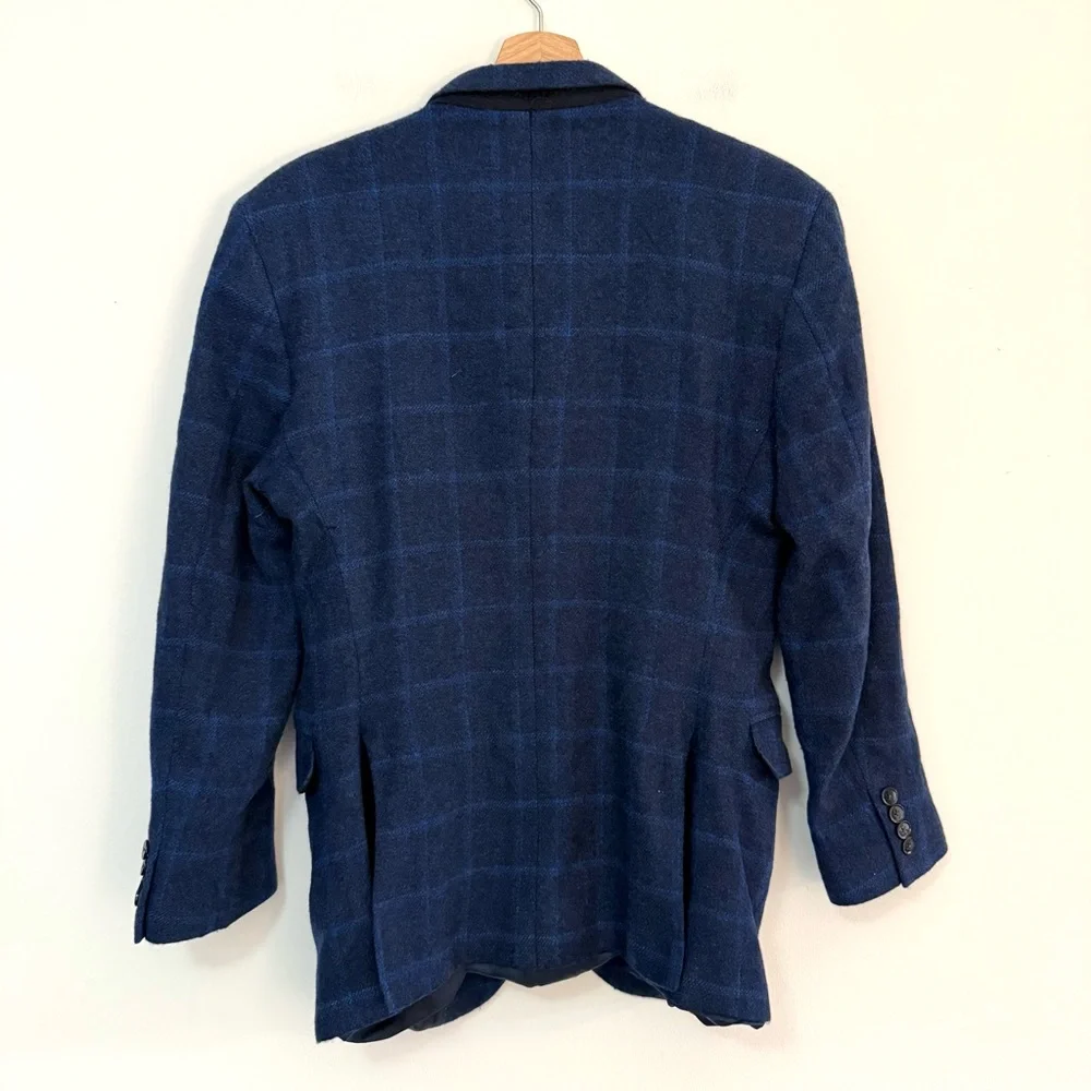 Peter Millar Loro Piana 100% Pure Virgin Wool Dream Tweed Plaid Blazer